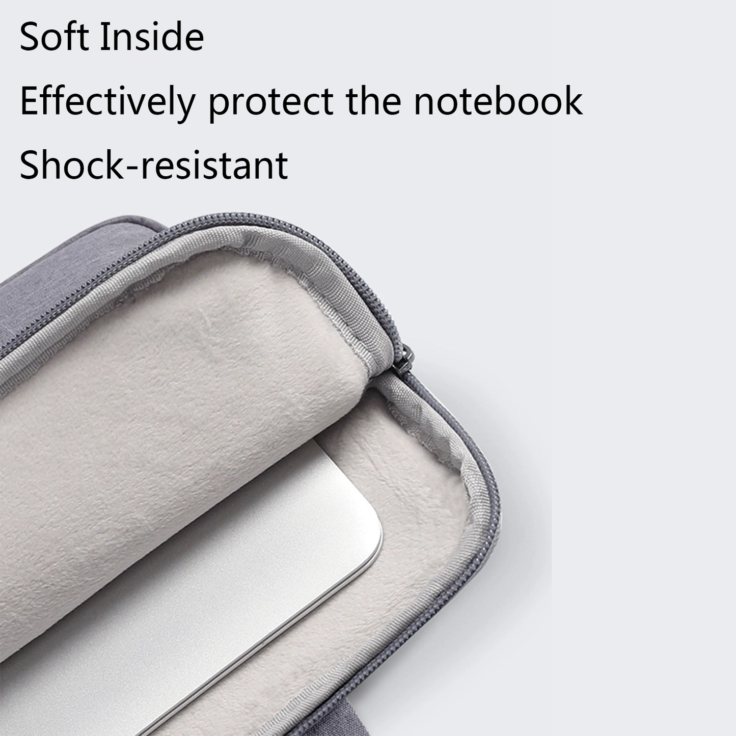 PEHAEL 14 inch Laptop Shoulder bag, Laptop Sleeve Compatible with MacBook Air13.3 Inch, Laptop Protective Case with Shoulder Strap, Pocket, Handle