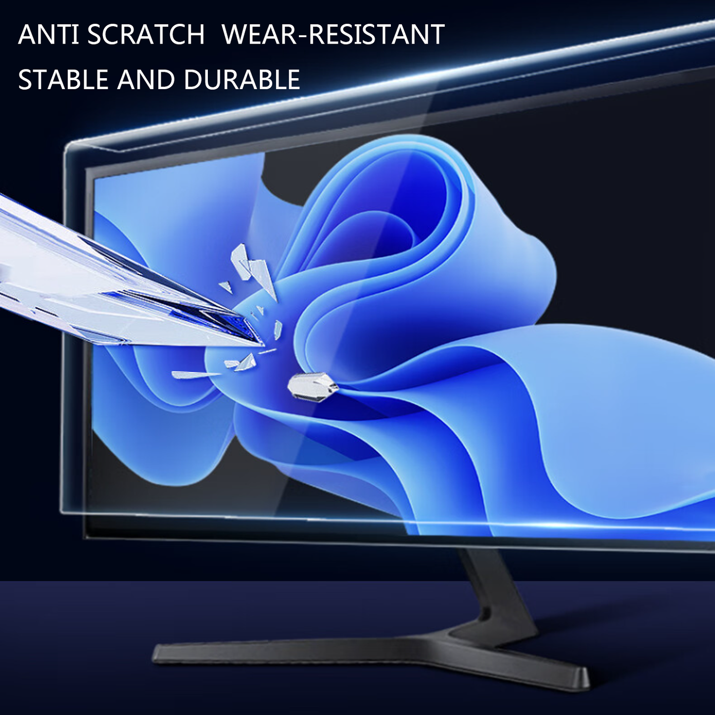 PEHAEL Anti Blue Light Blocking Screen Protector Panel for 13.3 inch Diagonal Laptop, Notebook, Monitor -Anti-UV Eye Protection - Widescreen Laptop Frame Hanging