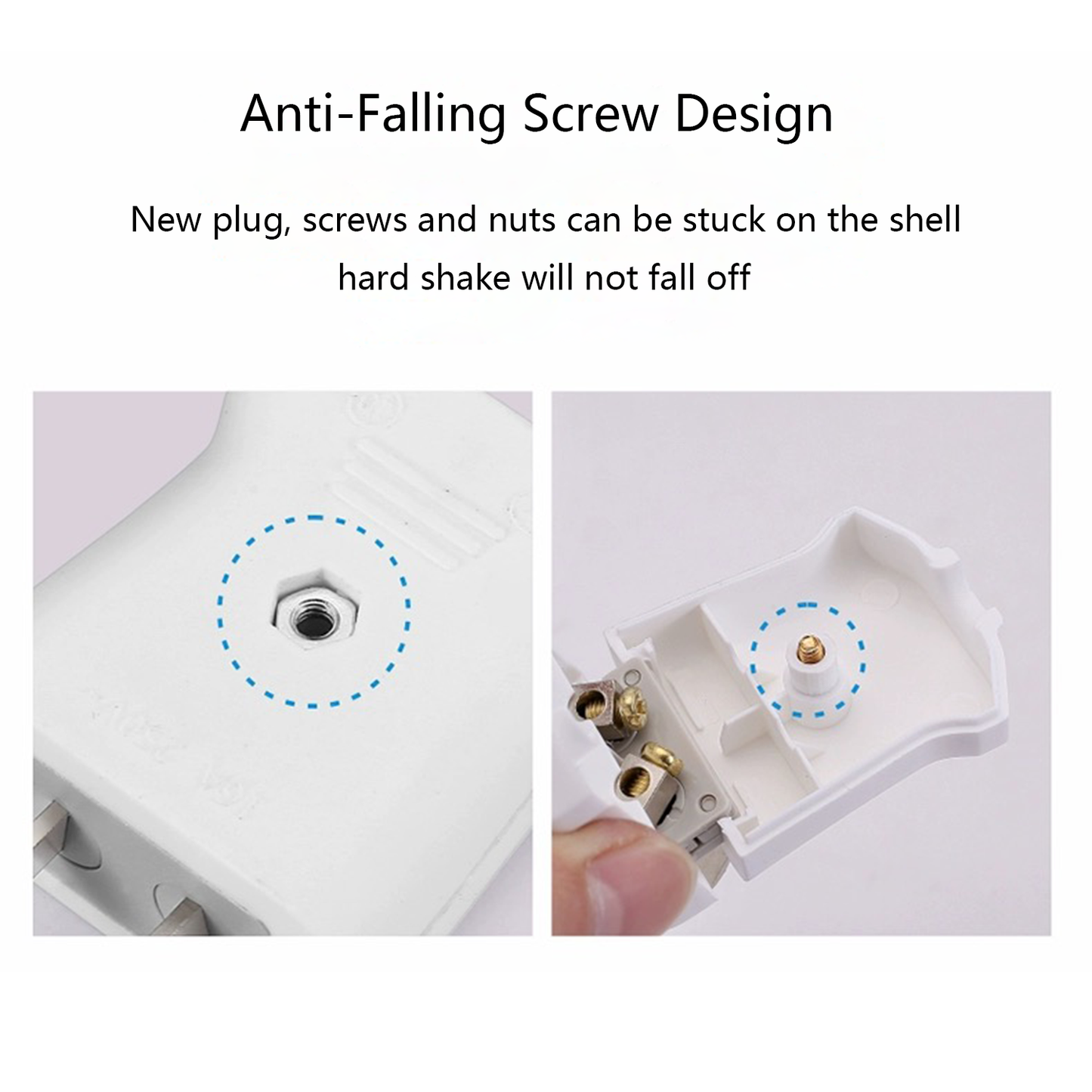 PEHAEL 10A Electrical Adapters Two-pin two-pin Plug High-power Power Plug