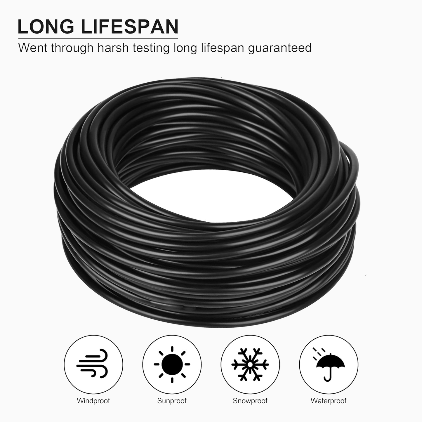 PEHAEL Cable Soft Cable Outdoor Antifreeze Power Sheathing Cable 14 Gauge 2 Conductor High Quality Cable