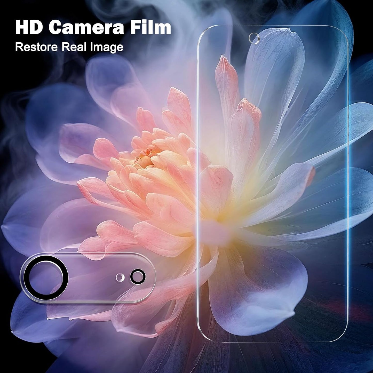 PEHAEL 3+3 Pack for iPhone Air/17 Air Privacy Screen Protector with Camera Lens Protector Full Coverage Anti-Spy Tempered Glass Film 9H Hardness Easy Installation Bubble Free [6.5 inch]