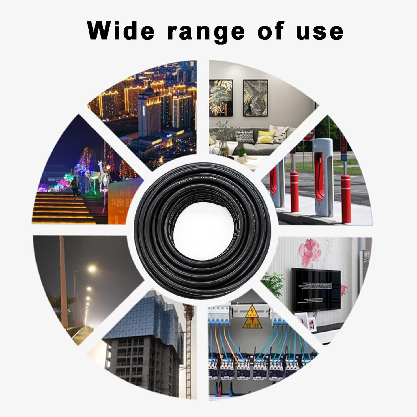 PEHAEL Cable Soft Cable Outdoor Antifreeze Power Sheathing Cable 14 Gauge 2 Conductor High Quality Cable